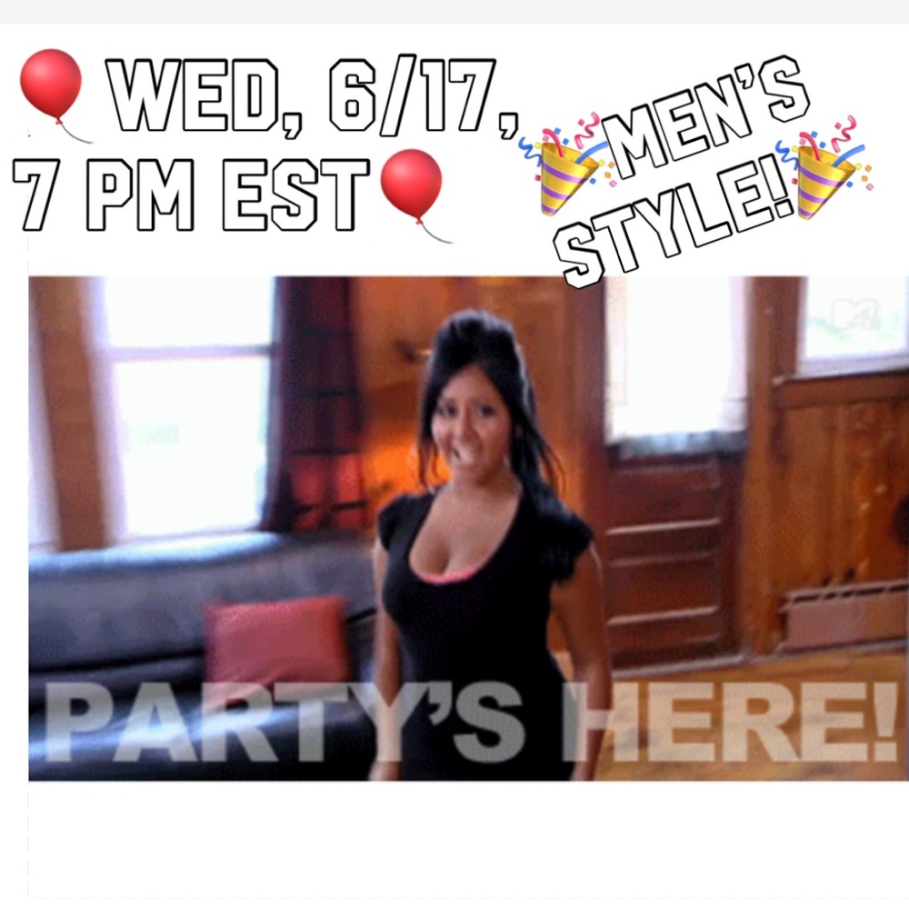 Co-Hosting My 4th PoshParty 6/17 7 pm Men’s Style!